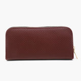 Women's Zipper Wallet - Maroon, Women Wallets, Chase Value, Chase Value