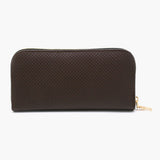 Women's Zipper Wallet - Brown, Women Wallets, Chase Value, Chase Value