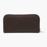 Women's Zipper Wallet - Brown, Women Wallets, Chase Value, Chase Value
