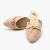 Women's Banto Slipper - Peach, Women Slippers, Chase Value, Chase Value
