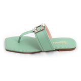 Women's Slippers - Green, Women Slippers, Chase Value, Chase Value