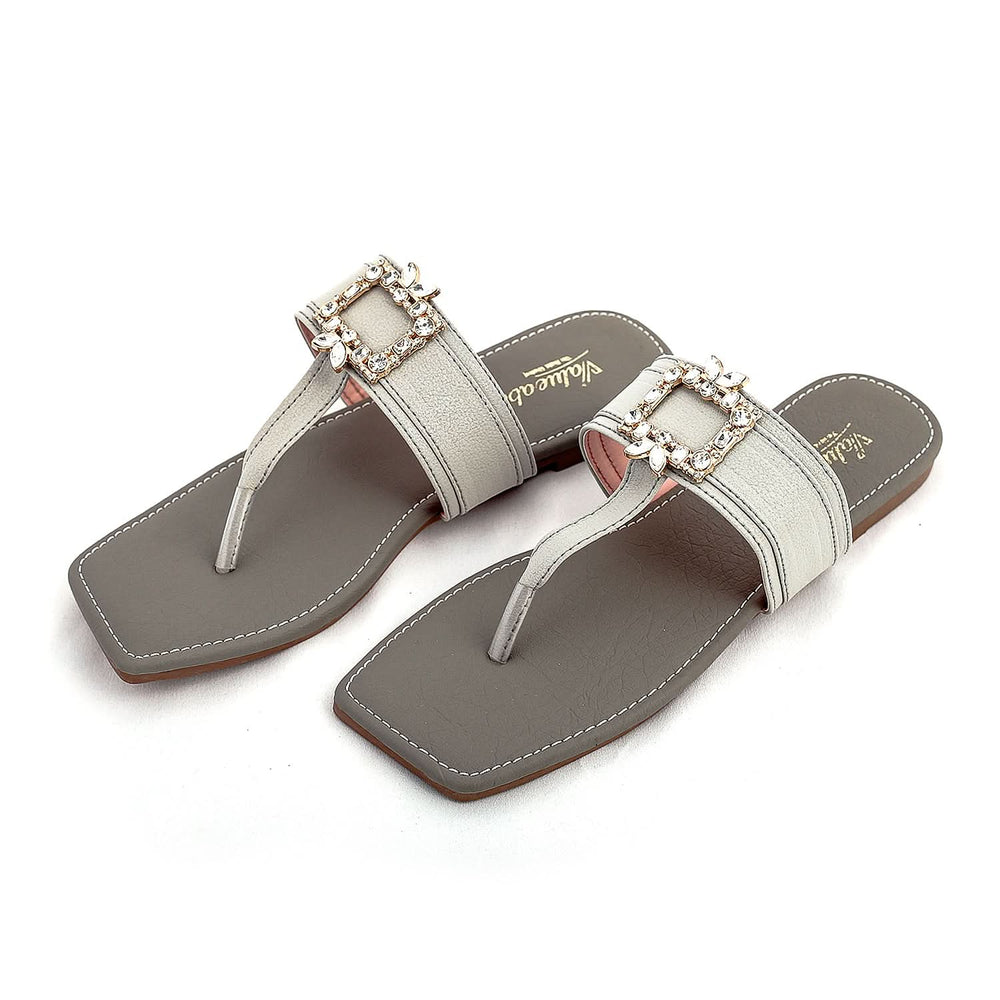 Women's Slippers - Grey, Women Slippers, Chase Value, Chase Value