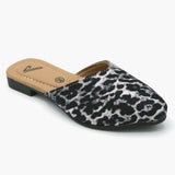 Valuable Women's Backless Pump - Grey, Women Backless Pumps, Chase Value, Chase Value