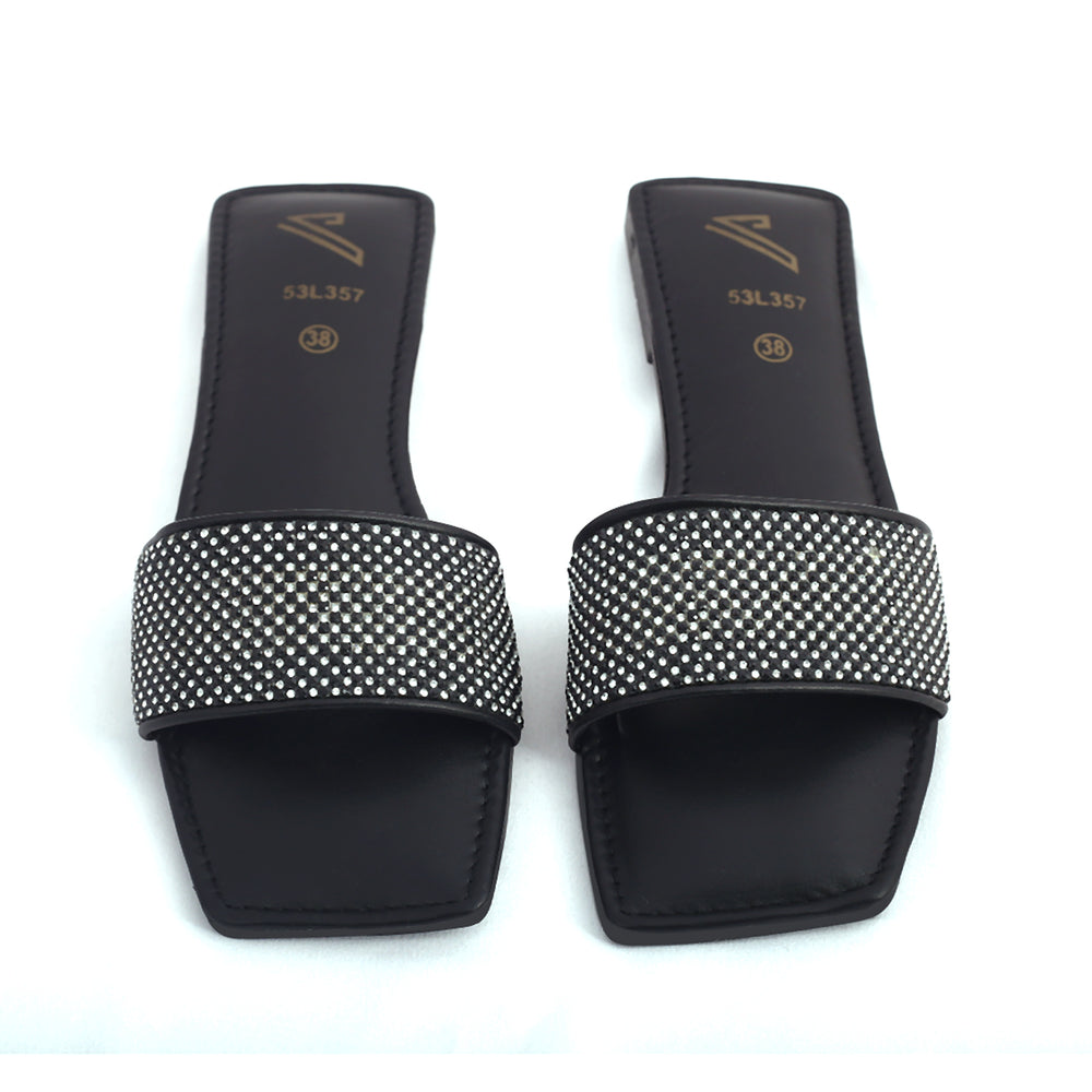 Women's Slippers - Black, Women Slippers, Chase Value, Chase Value