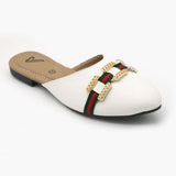 Women's Banto Slipper - White, Women Slippers, Chase Value, Chase Value