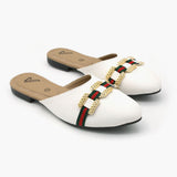 Women's Banto Slipper - White, Women Slippers, Chase Value, Chase Value