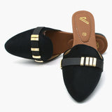 Women's Banto Slipper - Black, Women Slippers, Chase Value, Chase Value