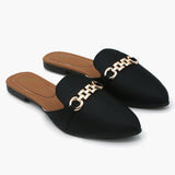 Women's Banto Slipper - Black, Women Slippers, Chase Value, Chase Value