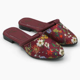 Girls Banto Slipper - Maroon, Girls Slippers, Chase Value, Chase Value
