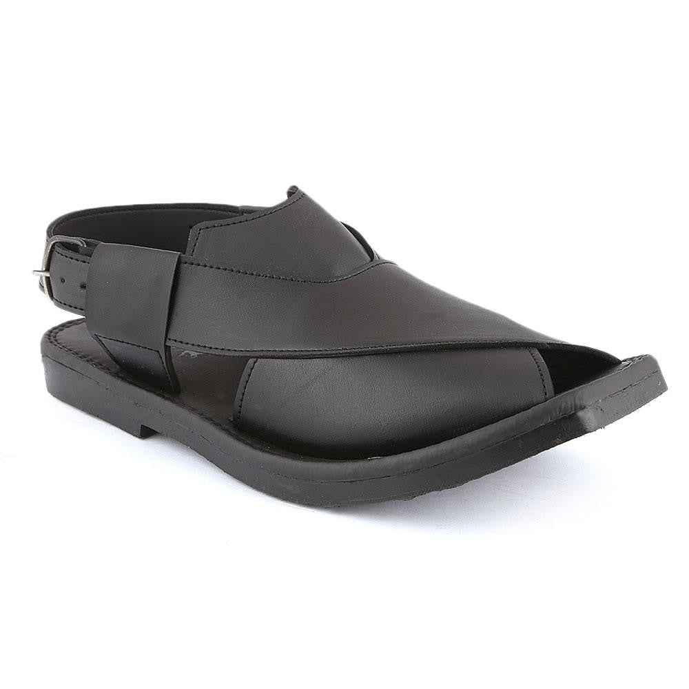 Men's Peshawari Sandals (1132) - Black - test-store-for-chase-value