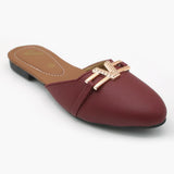 Women's Banto - Maroon, Women Slippers, Chase Value, Chase Value