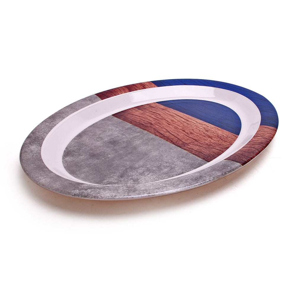 Serving Dish - Blue, Tray, Chase Value, Chase Value