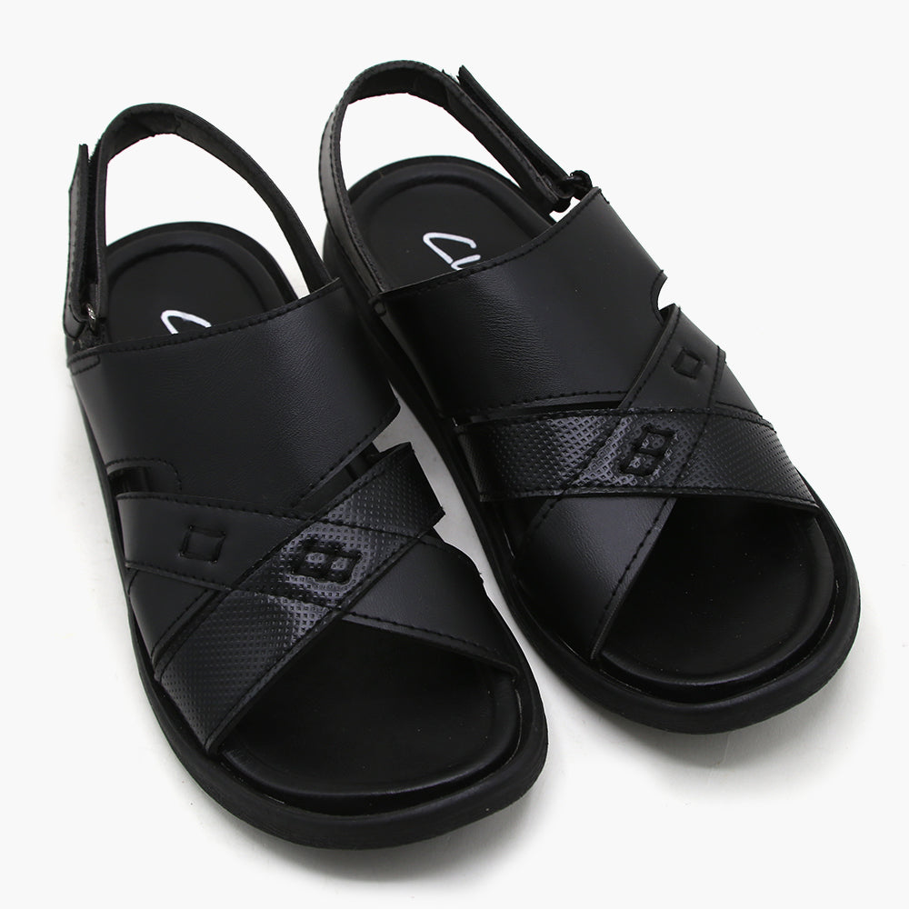 Men's Sandal - Black, Men's Sandals, Chase Value, Chase Value