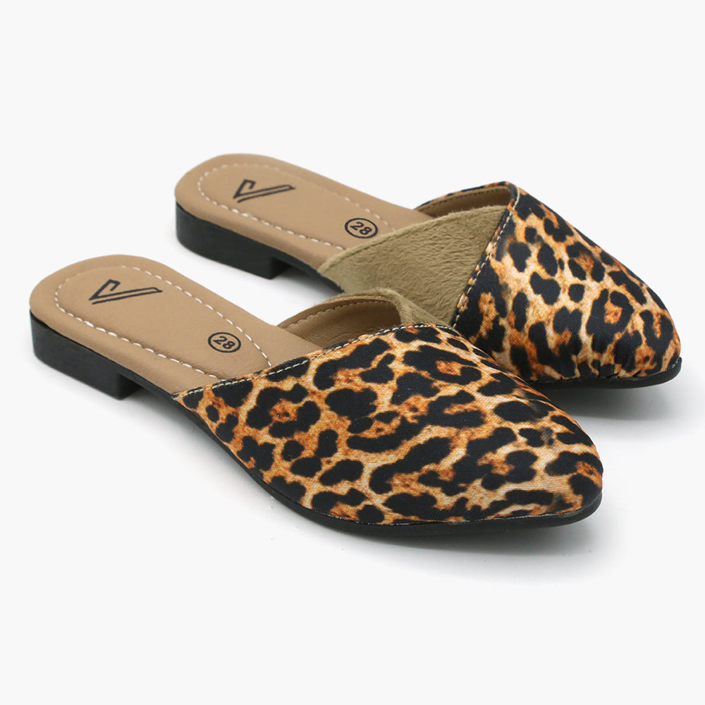 Girls Banto Slipper - Fawn, Girls Slippers, Chase Value, Chase Value
