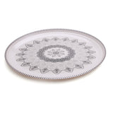 Sky Melamine Double Glaze Dish - Grey, Tray, Chase Value, Chase Value