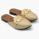 Girls Banto - Fawn, Girls Slippers, Chase Value, Chase Value