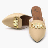 Girls Banto - Fawn, Girls Slippers, Chase Value, Chase Value