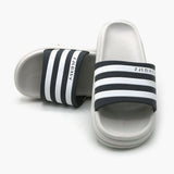 Men's Slider - White, Men's Slippers, Chase Value, Chase Value