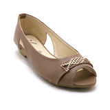 Valuable Women's Peeptoe - Beige, Women Peeptoe, Chase Value, Chase Value