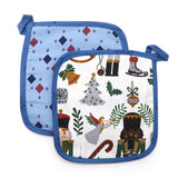 Silicone Hot Pot Holder Pair - Multi Color, Kitchen Tools & Accessories, Chase Value, Chase Value