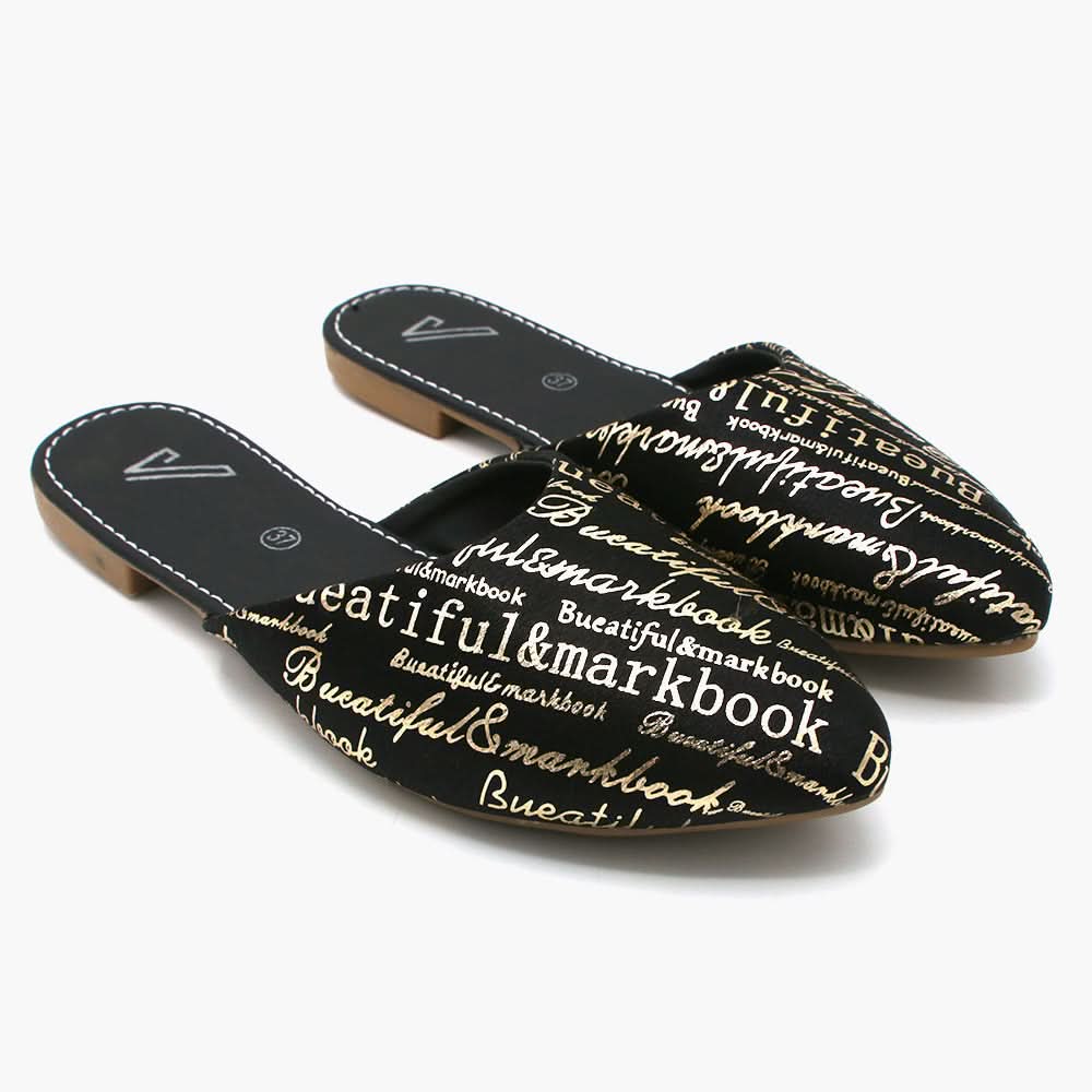 Women's Banto Slipper - Black, Women Slippers, Chase Value, Chase Value