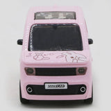 Friction Mini Car with Light Toy - Pink, Non-Remote Control, Chase Value, Chase Value