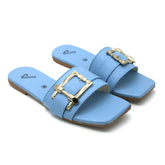 Women's Slipper - Cyan, Women Slippers, Chase Value, Chase Value