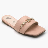 Women's Slipper - Peach, Women Slippers, Chase Value, Chase Value