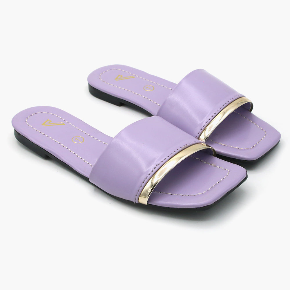 Girls Slipper - Purple, Girls Slippers, Chase Value, Chase Value