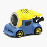 Minions Alloy Car Toy - Yellow, Non-Remote Control, Chase Value, Chase Value