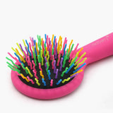 Kids Mini Hair Brush - Rainbow Mirror, Brushes & Combs, Chase Value, Chase Value