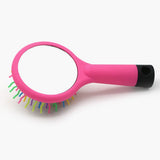 Kids Mini Hair Brush - Rainbow Mirror, Brushes & Combs, Chase Value, Chase Value