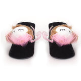 Cartier's Booties Cards - Black, Newborn Caps, Shoes & Socks, Chase Value, Chase Value
