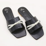 Women's Slipper - Black, Women Slipper, Chase Value, Chase Value