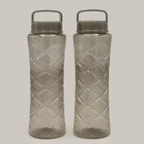 Diamond Bottle 2 Pcs Set - 1000ml, Water Bottle, Chase Value, Chase Value