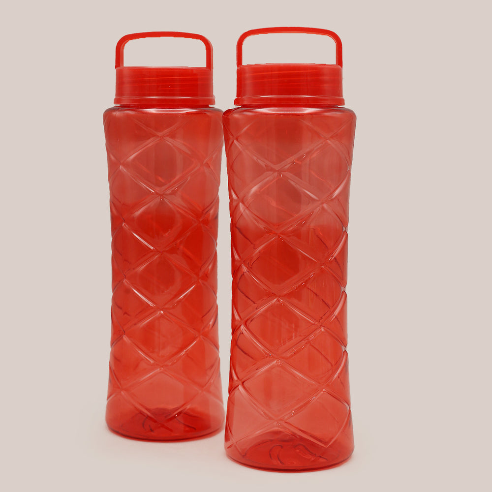 Diamond Bottle 2 Pcs Set - 1000ml, Water Bottle, Chase Value, Chase Value