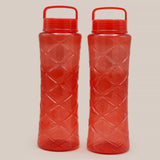 Diamond Bottle 2 Pcs Set - 1000ml, Water Bottle, Chase Value, Chase Value