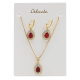 Women's Locket Set - Red, Women Chains & Lockets, Chase Value, Chase Value