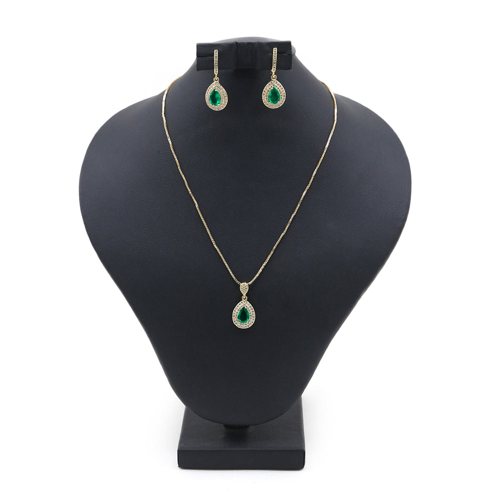 Women's Locket Set - Green, Women Chains & Lockets, Chase Value, Chase Value