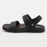 Men's Casual Sandal - Black, Men's Sandals, Chase Value, Chase Value