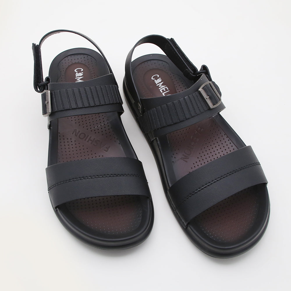 Men's Casual Sandal - Black, Men's Sandals, Chase Value, Chase Value