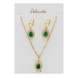 Women's Locket Set - Green, Women Chains & Lockets, Chase Value, Chase Value