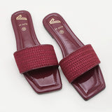 Women's Slipper - Maroon, Women Slippers, Chase Value, Chase Value