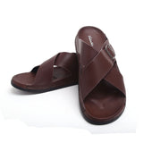 Valuable Men's Slipper - Brown, Men's Slippers, Chase Value, Chase Value