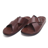 Valuable Men's Slipper - Brown, Men's Slippers, Chase Value, Chase Value