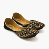 Women's Khussa - Black, Women Pumps, Chase Value, Chase Value