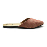 Valuable Women's Backless Pump - Peach, Women Backless Pumps, Chase Value, Chase Value