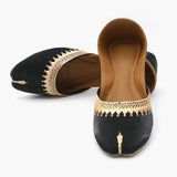 Women's Khussa - Black, Women Pumps, Chase Value, Chase Value