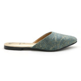 Valuable Women's Backless Pump - Light Green, Women Backless Pumps, Chase Value, Chase Value