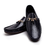 Valuable Causal Loafer 009/M383- Black, Men's Casual Shoes, Chase Value, Chase Value
